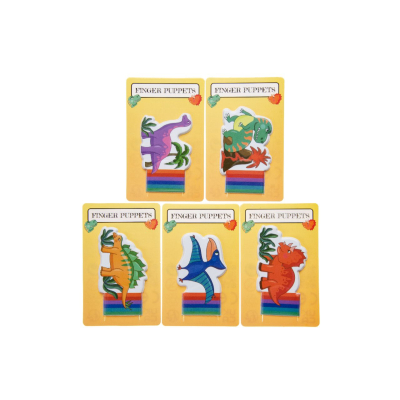6116 1PC FINGERPUPPET DINOSAUR