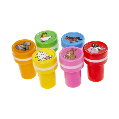 6698 FARM ANIMALS STAMPS