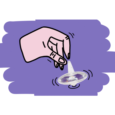 4371 SPINNING TOP SPACE