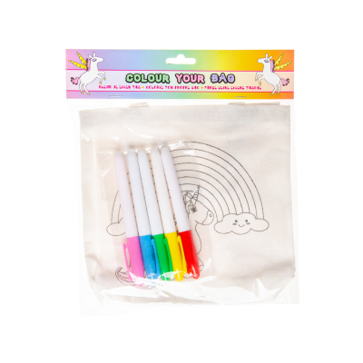 6995 DIY COLOUR YR BAG UNICORN