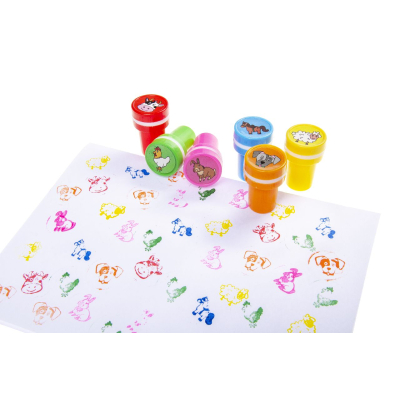 6698 FARM ANIMALS STAMPS