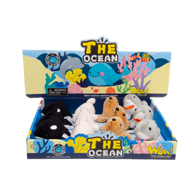 1873 PLUSH SEALIFE ASSORTMENT DISPLAY °°°°