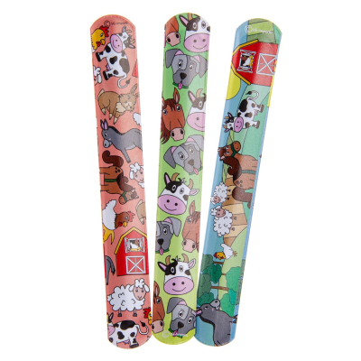 4259 SLAP BRACELET FARM ANIMALS