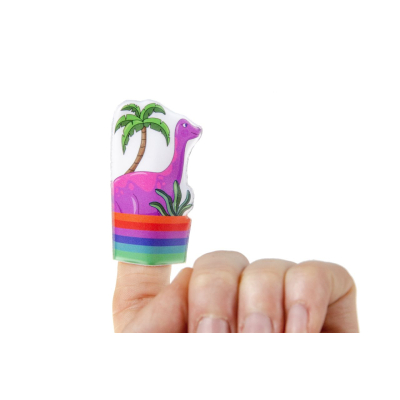 6117 5PCS FINGERPUPPET DINOSAUR °°°°