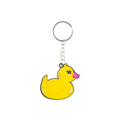 9979 KEYCHAIN WITH COLORFUL DUCKS °