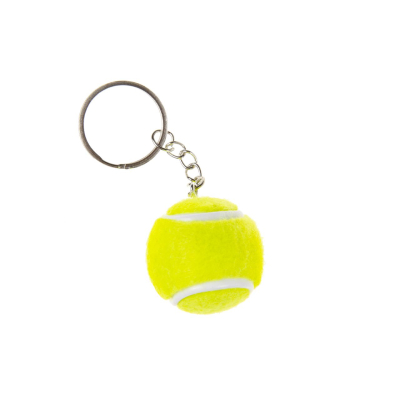 9889 KEYCHAIN TENNISBALL MINI YELLOW