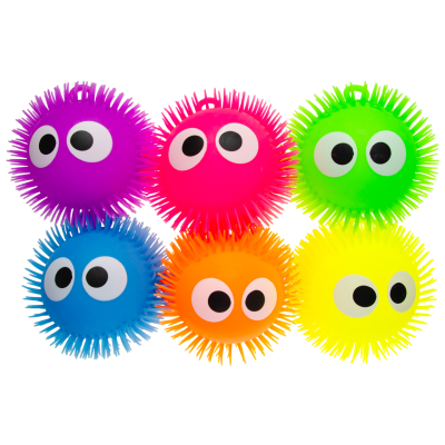 8386 PUFFER BALL W EYES 23CM °