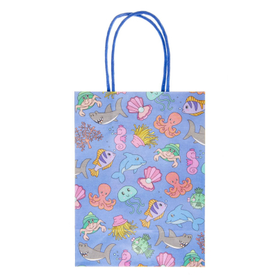 7423 PAPER GIFT BAG, SEA ANIMALS °°°
