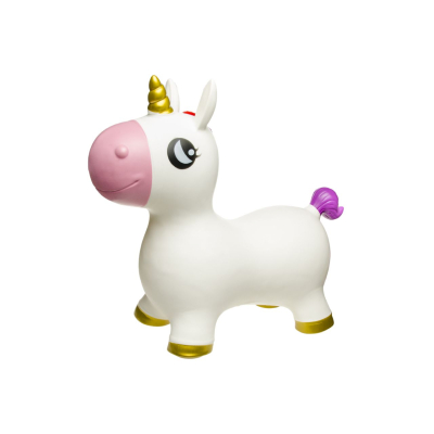 4762 18" JUMPING/SKIPPY UNICORN, DEFLATED