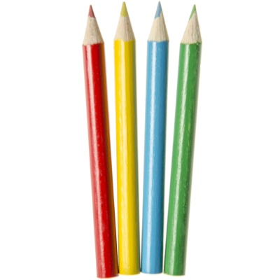 6050 4PCS COLORING PENCIL SHORT PP