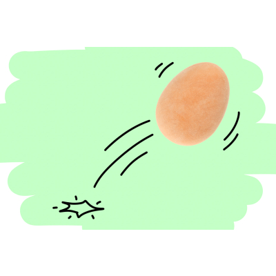 8607 BOUNCING EGG M 54MM