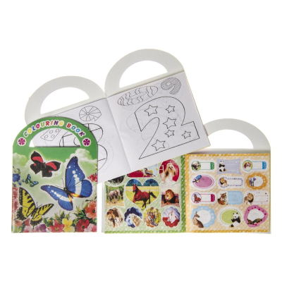 6848 COL BOOK 4ASS S W STICKERS S