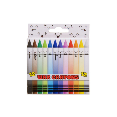 6031 WAX CRAYONS 12PCS