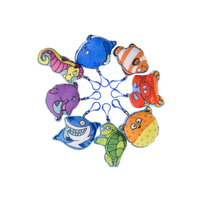 1785 PLUSH SEA ANIMALS KC 8ASS °