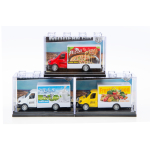 3052 DIECAST DELIVERY FOOD TRUCK PULL BACK