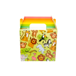 8747 FOOD BOX WILD ANIMALS , PARTY / LUNCH