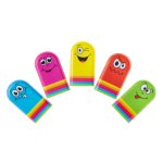 6115 5PCS FINGERPUPPET EMOTION FACES °°°°