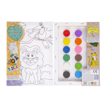6892 CANVAS PAINTING SET WILD ANIMALS