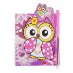 0511 NOTEBOOK W PEN OWL S