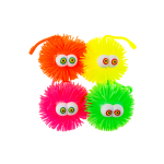 8387 PUFFER BALL W EYES 10CM