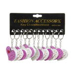 9851 KEYCHAIN NOTEBOOK HEART