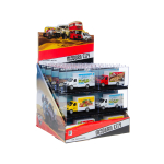 3052 DIECAST DELIVERY FOOD TRUCK PULL BACK