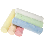 6371 6PCS SIDEWALK CHALK