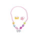 0457 2PCS RING W NECKLACE FASHION SET