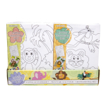 6892 CANVAS PAINTING SET WILD ANIMALS