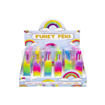6325 6 COL FLUFFY BALLPEN
