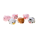 4404 PULL BACK FARM ANIMALS 6ASS