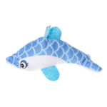 1703 PLUSH, SUPER SOFT, DOLPHIN SCALES 4ASS
