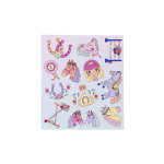 8555 STICKERS, HORSE DB