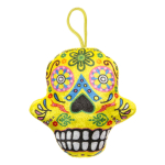 1718 PLUSH, SUPER SOFT, SKULL FACE 6ASS °