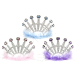 0083 TIARAS WITH BOA, 3ASS