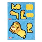 6904 3D ASSORTED ANIMAL SHAPES PP