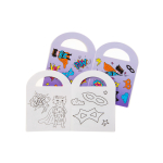 6875 COL BOOK W STICKERS S SUPERHERO S