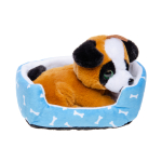 1959 PLUSH, DOG IN BED
