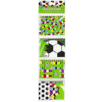 6281 FOOTBALL NOTEBOOK  SPIRAL 4ASS