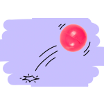 8628 BOUNCING BALL NEON 27MM