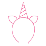 0032 NEON TIARA UNICORN PPH