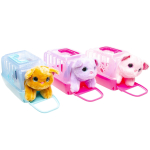 1863 PLUSH CAT W CAGE °°°