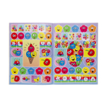 6870 COL BOOK L W STICKERSHEET EMOTION FACES