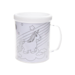 8202 COLOR YOUR OWN MUG UNICORN