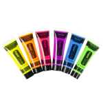 9342 NEON FACE PAINT GLOW UNDER BLACKLIGHT