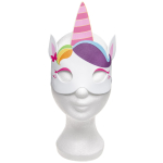 9663 UNICORN MASK IN FOAM 4ASS PP