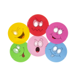 9662 6ASS EMOTION MASK IN FOAM, CHILD