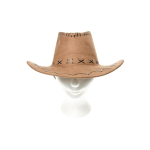 9099 3ASS COWBOY HAT LEATHERLOOK
