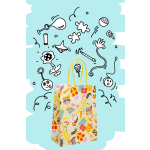 7433 PAPER GIFT BAG, SINTERKLAAS