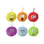 1679 PLUSH, SUPER SOFT, EMOTION FACES 6ASS